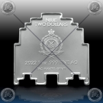 1oz NIUE $2 Dollars 2022 (PAC-MAN GHOST™) UNC